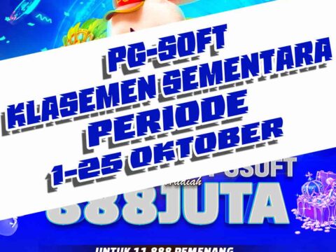 Turnamen Slot PG Soft Periode 1-25 Oktober 2024