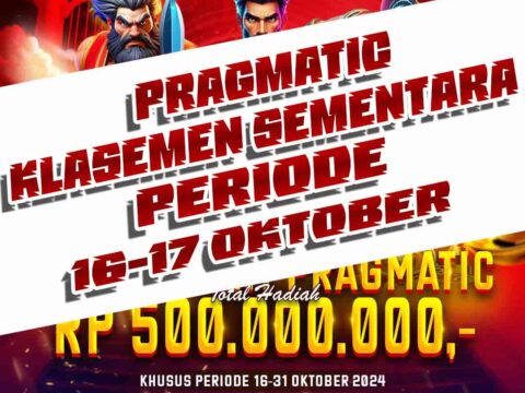 Turnamen Slot Pragmatic Periode 16-17 Oktober 2024