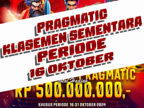 Turnamen Slot Pragmatic Periode 16 Oktober 2024